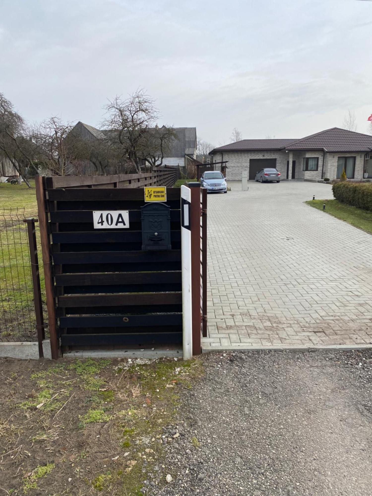 Apartamento Privatus Namas Šilutė Exterior foto